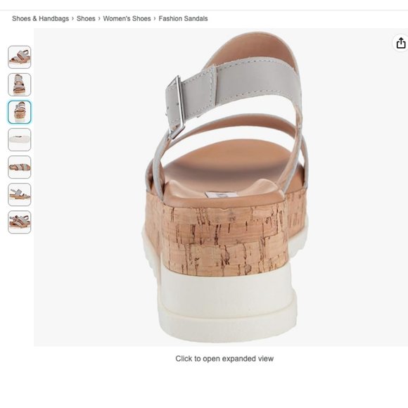 Steve Madden Brenda Platform Sandal - 9 Tan - Picture 14 of 16